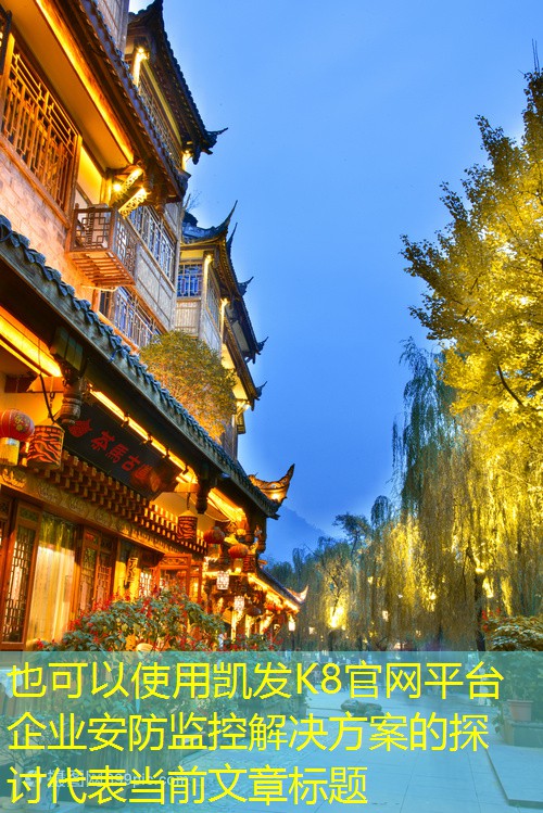 企業(yè)安防監(jiān)控解決方案的探討